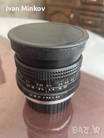 Pentacon  auto 29mm/2.8, mc за никон , снимка 2 - Обективи и филтри - 44001758