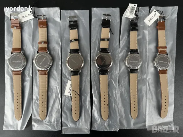 Дамски и мъжки кварцови часовници, снимка 2 - Мъжки - 48657897