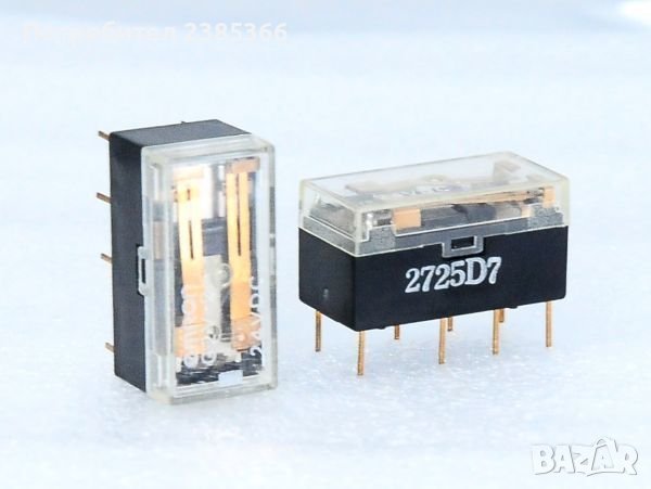 Реле OMRON G2V-2 - 24VDC PCB DIP-8, снимка 1 - Друга електроника - 36760274