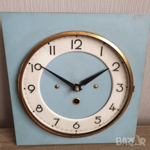 Стенен механичен часовник, снимка 6 - Антикварни и старинни предмети - 52575284