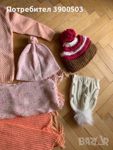 Плетени дрехи, снимка 5 - Шапки, шалове и ръкавици - 43233254