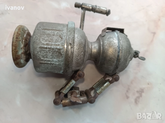 Миньорска лампа- карабитена, снимка 11 - Антикварни и старинни предмети - 51944615