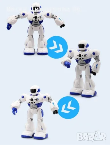 Интелигентен робот Mocha Cops S1 с дистанционно управление WJ10, снимка 10 - Друга електроника - 47726741