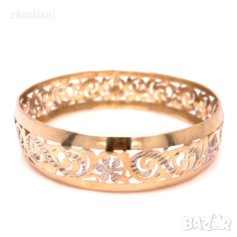 Златна дамска гривна 17,83гр. 14кр. проба:585 модел:36891-3, снимка 3 - Гривни - 53355512