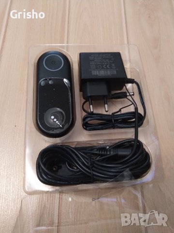 Hd 1080p Wi-Fi  camera doorbell камера и wifi звънец за врата с двупосочно аудио, снимка 3 - Други стоки за дома - 43722838