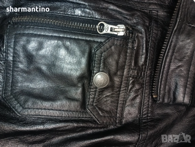 Tom Tailor кожено яке M - 35 лв, снимка 4 - Якета - 52915254