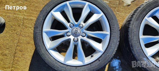 Джанти 17 5x112 с гуми 225 45 17, снимка 4 - Гуми и джанти - 53339829