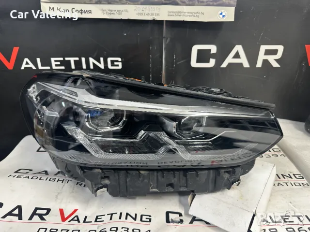 Фар фарове десен Bmw X3 G01 X4 G02 LCI far farove Бмв х3 Г01 Х4 Г02
