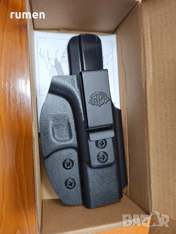 Кобур за скрито носене за Глок 19, снимка 4 - Оборудване и аксесоари за оръжия - 53148200