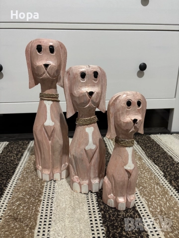 Куче от дърво, снимка 4 - Статуетки - 52679883