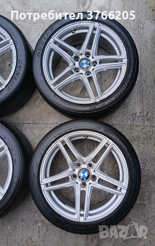 18ки джанти 5x120 BMW с летни гуми, снимка 2 - Гуми и джанти - 53446354