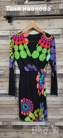 Desigual S-дамска рокля (х-429), снимка 4 - Рокли - 52398044