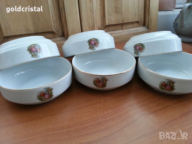 Стар български порцелан купички , снимка 5 - Антикварни и старинни предмети - 40306207