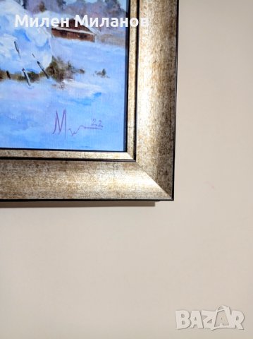 Картина рисувана с маслени бои , снимка 4 - Картини - 43434455