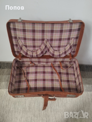 Колекция от стари кожени куфари, снимка 11 - Куфари - 44846772