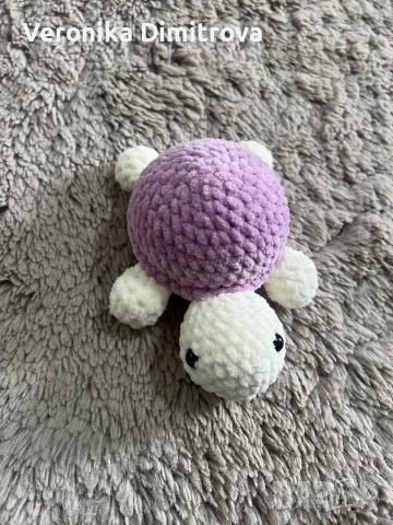 Плетени играчки-костенурки , снимка 5 - Плюшени играчки - 50748319