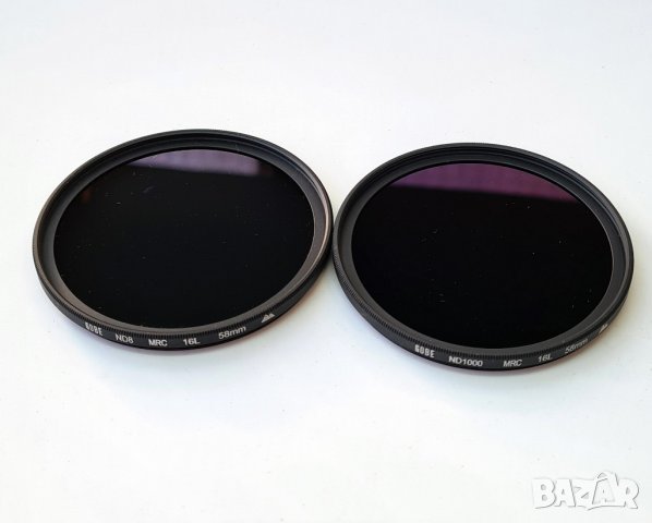 Филтри  Gobe CPL, ND2-400 49mm,55, 58mm, 67mm, 72 , 77mm 82, снимка 5 - Обективи и филтри - 33492764