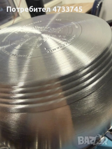 Комплект тенджери Swissgold EMMIE (SG-18099) – 3 броя с 5-слойно капсуловано дъно, снимка 3 - Съдове за готвене - 53438052