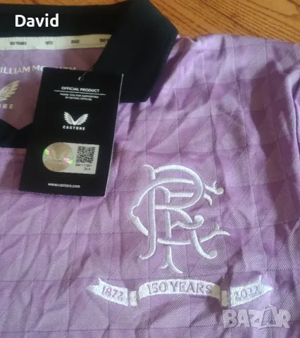 Оригинална юбилейна фланелка на Рейнджърс 21/22 Third Kit, снимка 3 - Футбол - 49607814