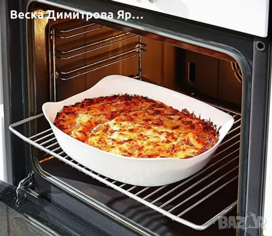 Тава за печене Luminarc Smart Cuisine P4027 34х25x7см,1 бр., бяло, снимка 3 - Съдове за готвене - 49489174