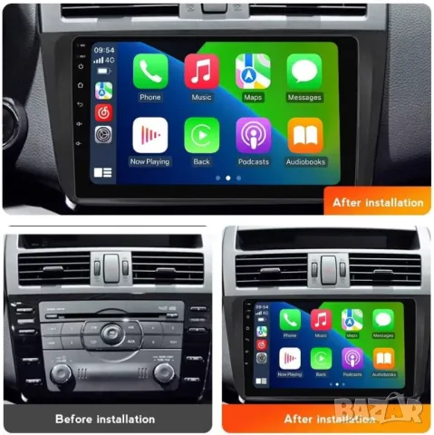 Мултимедия, за MAZDA 6, Двоен дин, Навигация, МАЗДА 6, дисплей, 2 DIN, плеър, 9“ екран, Android, MP3, снимка 4 - Аксесоари и консумативи - 47526768