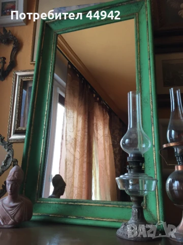 Огледало в дървена рамка, снимка 1