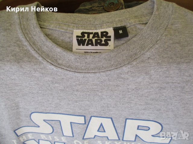 Оригинална тениска на последния Star Wars (размер М) , снимка 3 - Тениски - 27812093