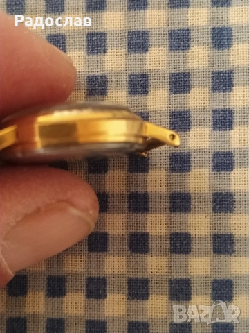 механичен часовник Слава позлата Au25+, снимка 3 - Дамски - 51956235