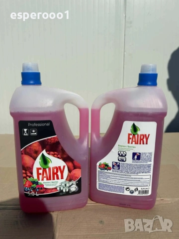 Препарат Fairy - 5 литра, снимка 2 - Препарати за почистване - 53394359