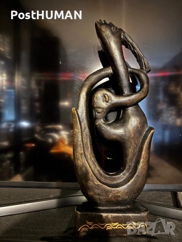 Африканска статуетка, снимка 5 - Статуетки - 51072249