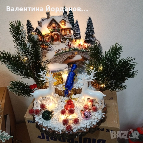 коледни декорации светещи , снимка 2 - Коледни подаръци - 52745738