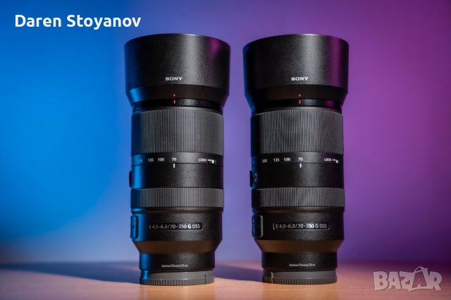 Обектив Sony E 70-350mm f/4.5-6.3 G OSS, снимка 1 - Обективи и филтри - 40335696