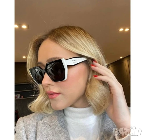 очила с черен обикновен калъф prada chanel , снимка 4 - Слънчеви и диоптрични очила - 50834573