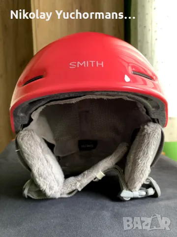 Детска каска за сноуборд и ски Smith Zoom JR - YOUTH MEDIUM 53-58 см, снимка 5 - Зимни спортове - 47480310