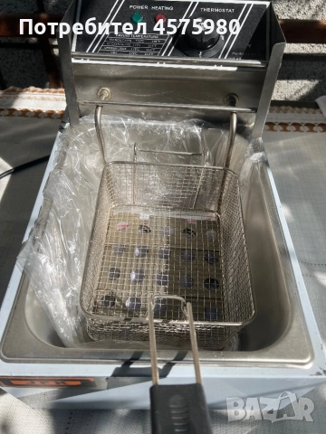 Електрически фритюрник професионарен, снимка 2 - Фритюрници - 51493663