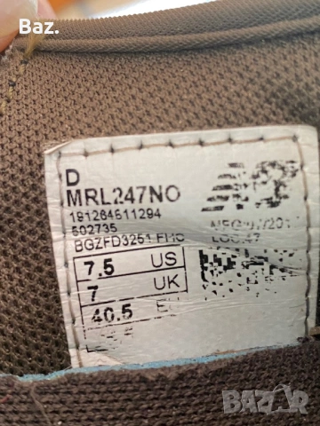 New Balance  модел  247  ,номер  40,5 , снимка 3 - Маратонки - 53098788
