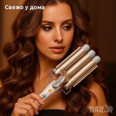 Тройна ретро преса за коса, снимка 6 - Преси за коса - 53457719