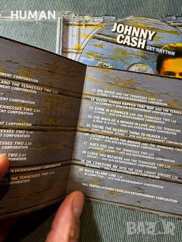 Johnny Cash - Kenny Rogers - Country Man, снимка 3 - CD дискове - 48780980