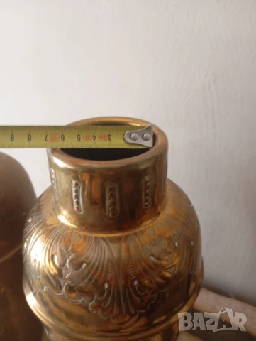 Комплект две вази в бароков стил, снимка 5 - Други ценни предмети - 50836489