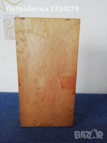 Стара ламаринена кутия с образи на царско семейство. Дървена кутия от пури, снимка 9 - Антикварни и старинни предмети - 44003681