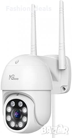Нова Външна охранителна камера за домашно видеонаблюдение Двуканално аудио, снимка 1 - Комплекти за видеонаблюдение - 40059386