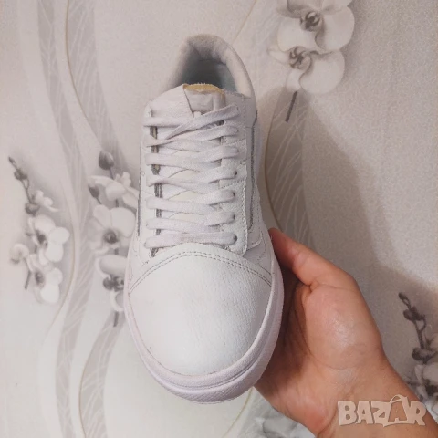 кецове Vans VN0A7Q5 UA Old Skool Overt CC LEATHER номер 44 маратонки , снимка 3 - Маратонки - 50553262