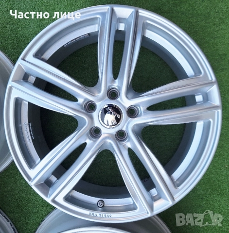 Продавам 4бр 19-ки джанти за Шкода Кодиак,Октавия, Карок, Супърб , снимка 3 - Гуми и джанти - 51649394
