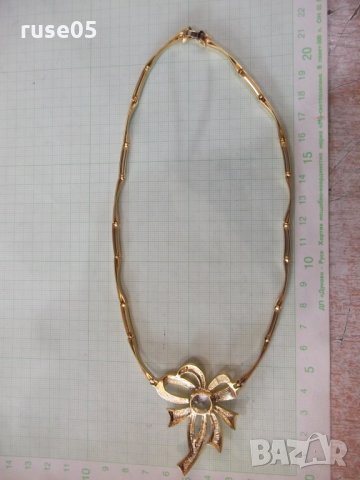 Колие с камъни имитационна бижутерия, снимка 9 - Колиета, медальони, синджири - 32668889