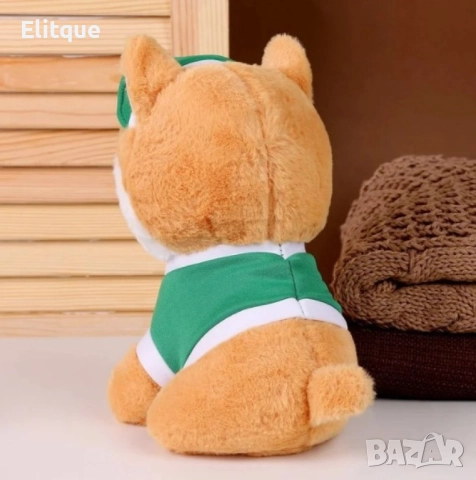 Мека плюшена играчка К у ч е К о р г и с шапка и тениска в различни цветове 30см, снимка 3 - Плюшени играчки - 52895028