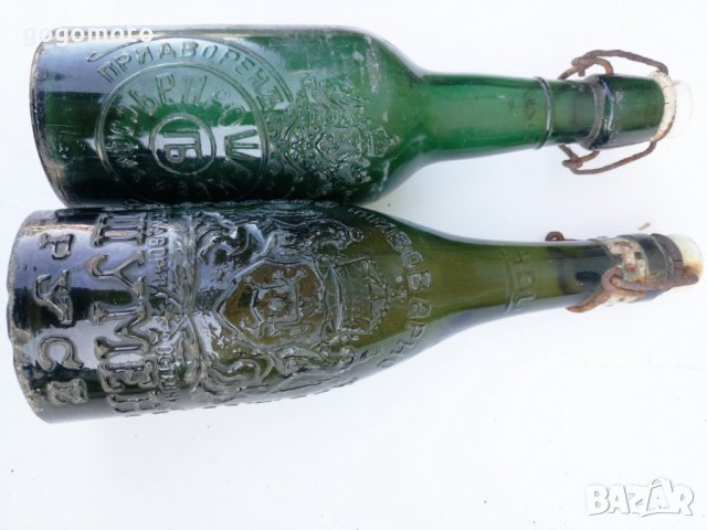 ЛОТ СТАРИ АРТ БУТИЛКИ за бира на 100 ГОДИНИ!!!​ стари бирени бутилки Ретро Винтидж бутилка за пиво, снимка 17 - Антикварни и старинни предмети - 28906866