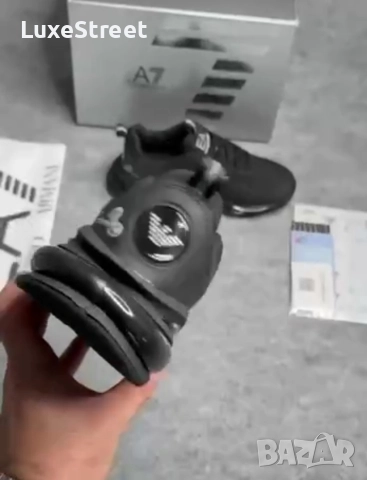 Мъжки Маратонки 🤍 Armani , снимка 4 - Маратонки - 52632876