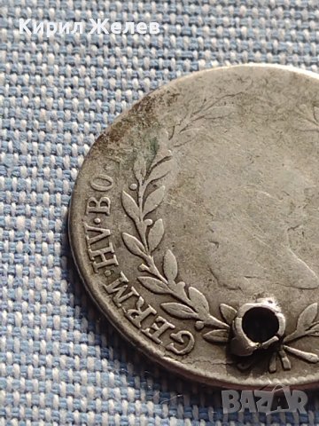 Сребърна монета 20 кройцера 1784г. Йозеф втори Будапеща Свещена Римска Империя 12226, снимка 4 - Нумизматика и бонистика - 42930660