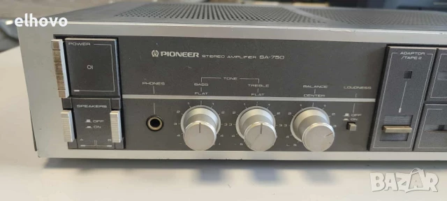 Стерео усилвател Pioneer SA-750, снимка 4 - Ресийвъри, усилватели, смесителни пултове - 51362503