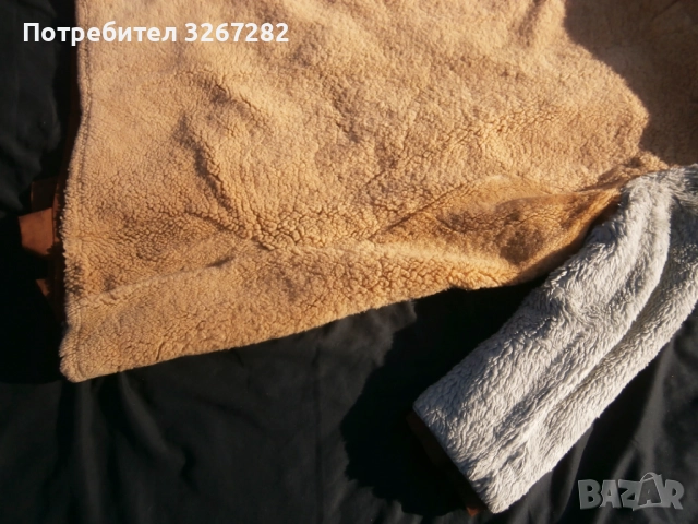Шуба,Брезент,Естествена,Агнешка,Кожа, снимка 17 - Екипировка - 52818895